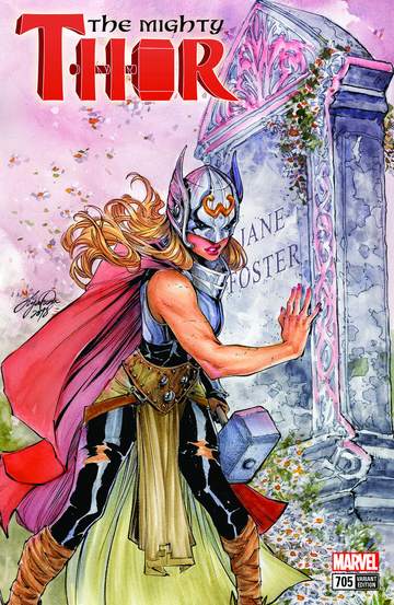MIGHTY THOR #705 EXCLUSIVE OUM VARIANT 2018 comics MARVEL COMICS   