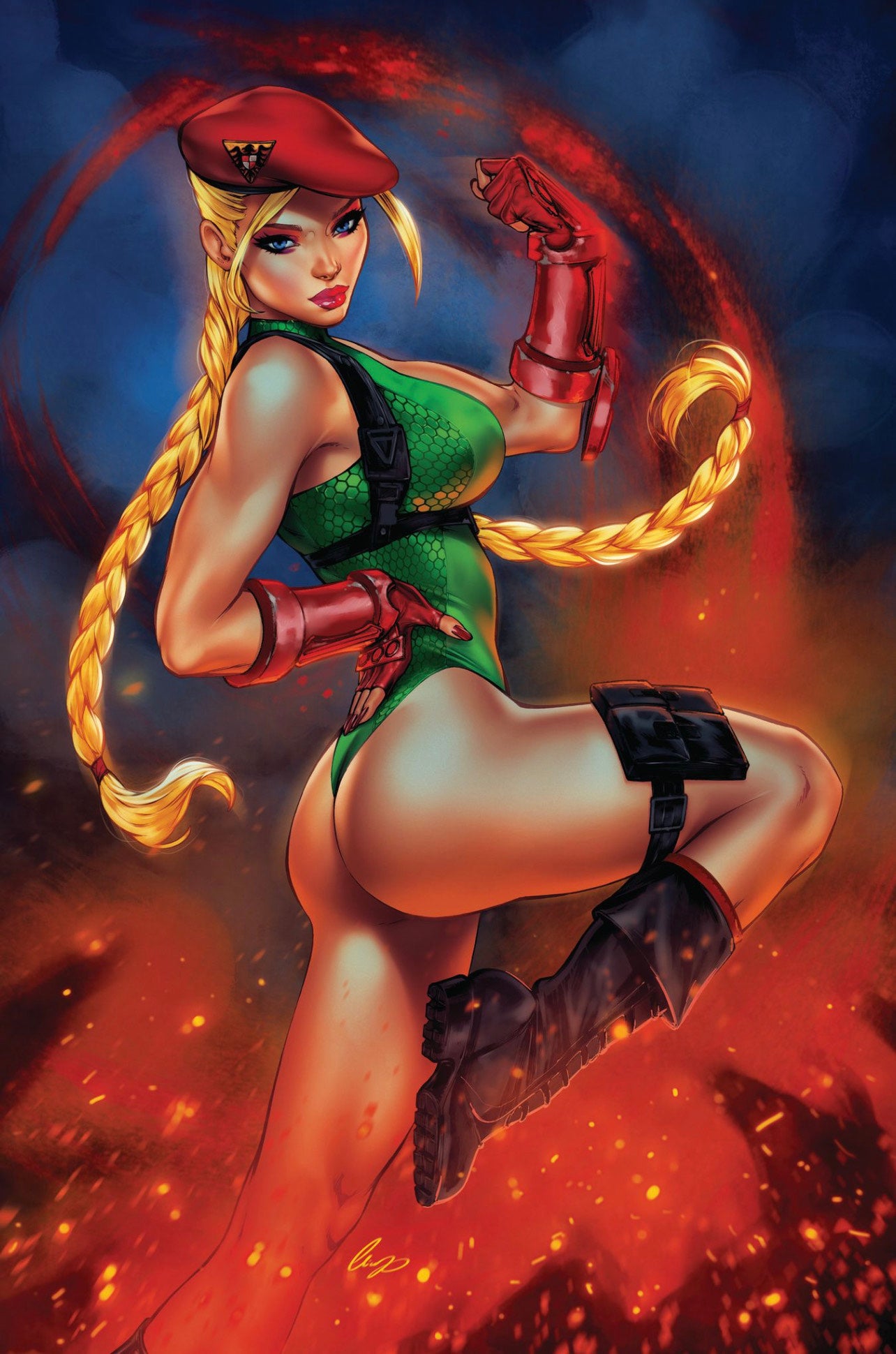 Street Fighter Legends Cammy #1 Frank Cho 1:10 Ratio Variant top