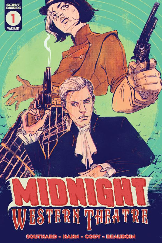 MIDNIGHT WESTERN THEATRE #1 - WEBSTORE EXCLUSIVE VARIANT 2021 comic book SCOUT COMICS   