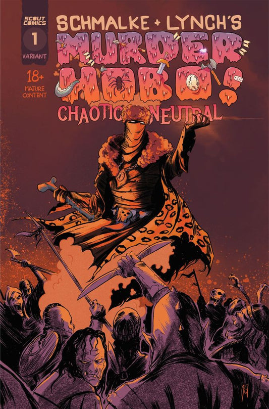 MURDER HOBO CHAOTIC NEUTRAL #1 (MR) JOSEPH SCHMALKE WEBSTORE EXCLUSIVE 2021 comic book SCOUT COMICS   
