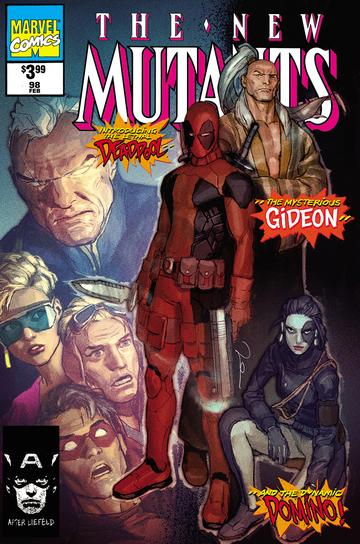NEW MUTANTS #98 FACSIMILE EDITION PAREL EXCLUSIVE VARIANT 2019 New Mutants MARVEL COMICS   