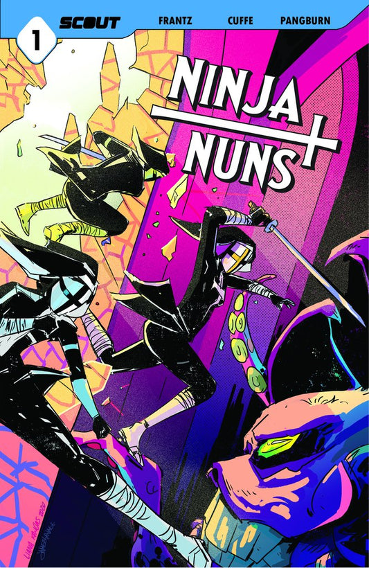 NINJA NUNS BAD HABITS DIE HARD ONE SHOT 1:10 UNLOCKED VARIANT 2021 comic books SCOUT COMICS   