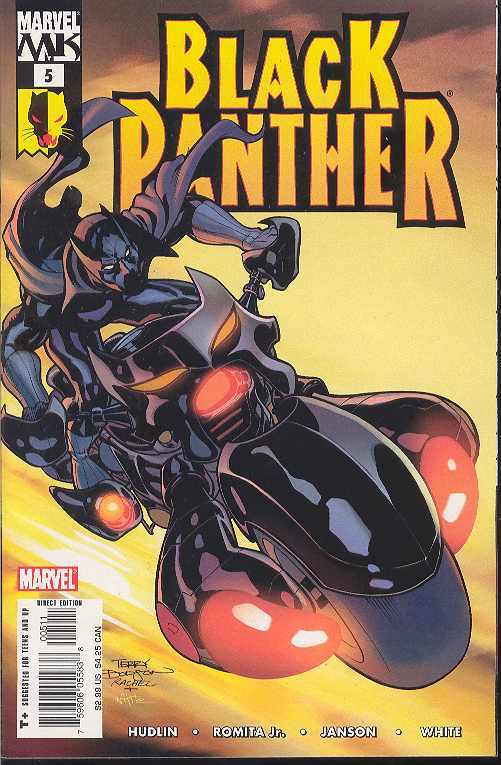 BLACK PANTHER #5 (3RD APP SHURI) 2005 comic book MARVEL COMICS   