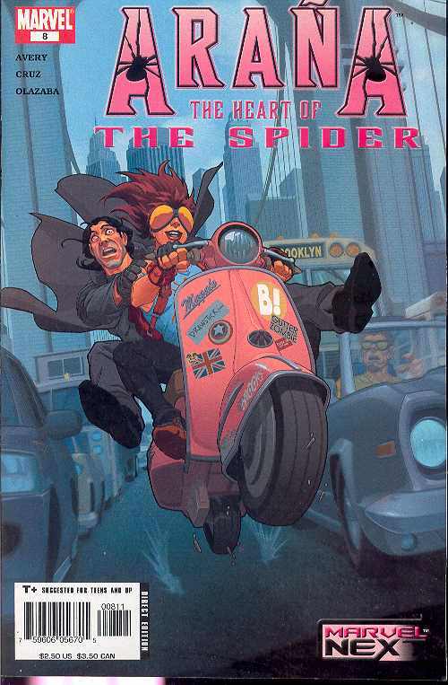 ARANA HEART OF THE SPIDER #8 2005 Spider-Girl MARVEL COMICS   