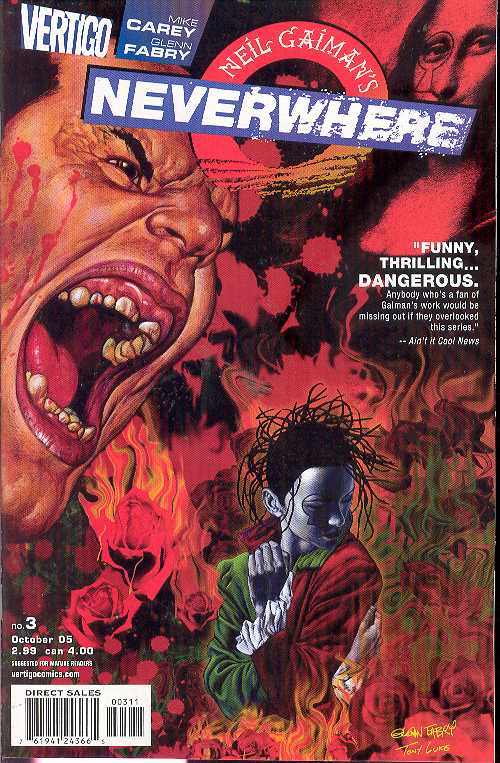 NEIL GAIMANS NEVERWHERE #3 (OF 9) (MR) 2005 comic book DC COMICS   