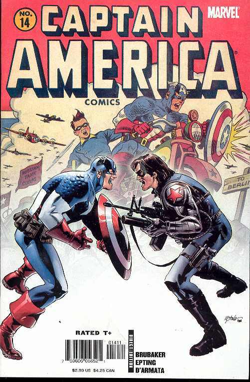 CAPTAIN AMERICA #14 2006 (ORIGIN OF WINTER SOLDIER)  MARVEL COMICS   