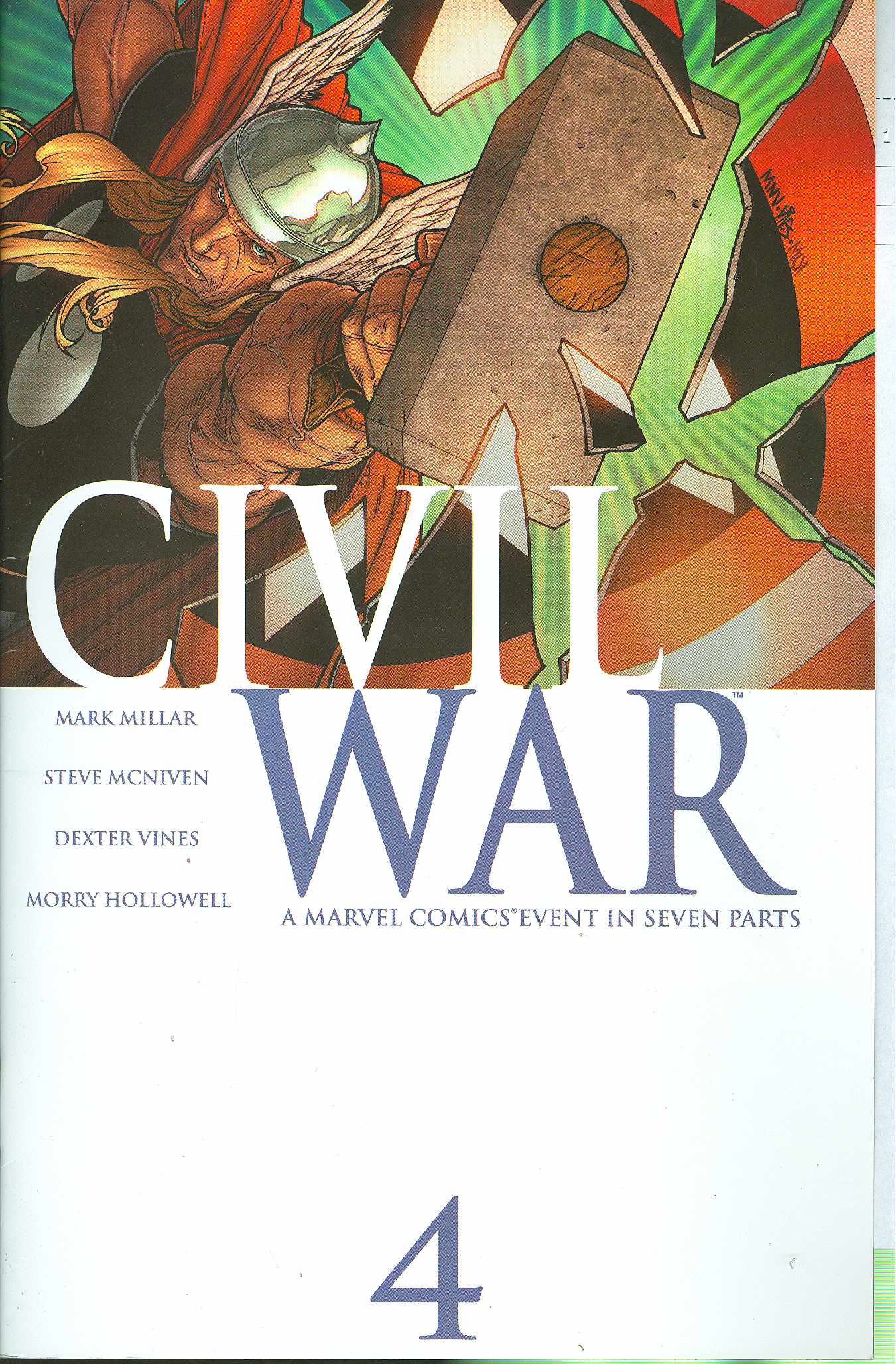 CIVIL WAR #4 (OF 7) 2006
