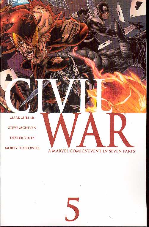 CIVIL WAR #5 (OF 7) 2006 comic book MARVEL COMICS   