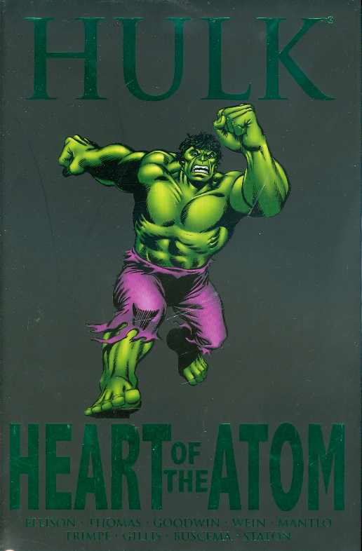 HULK PREM HC HEART OF THE ATOM hardcover MARVEL COMICS   