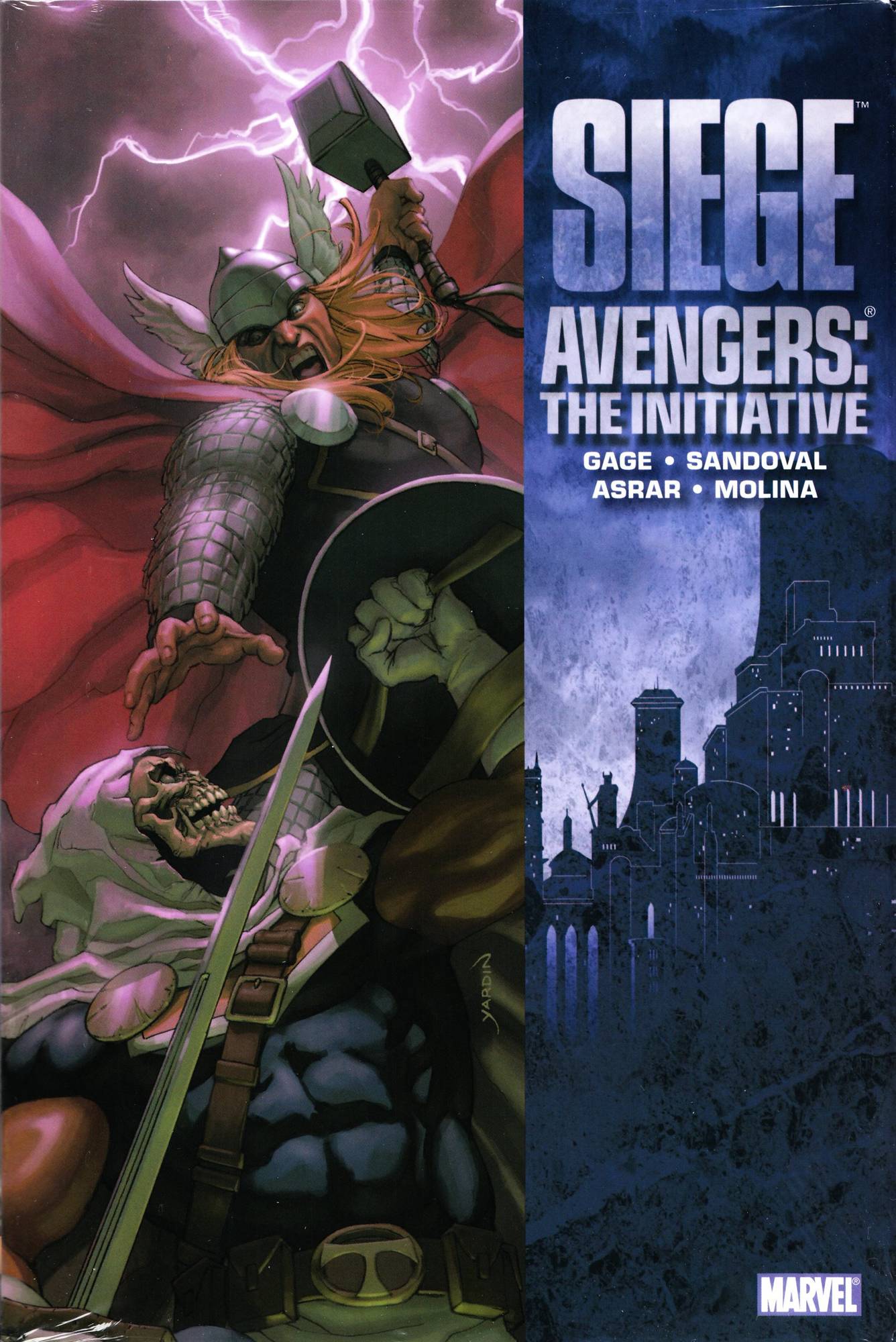 SIEGE AVENGERS INITIATIVE PREMIERE HC HARDCOVER Avengers MARVEL COMICS