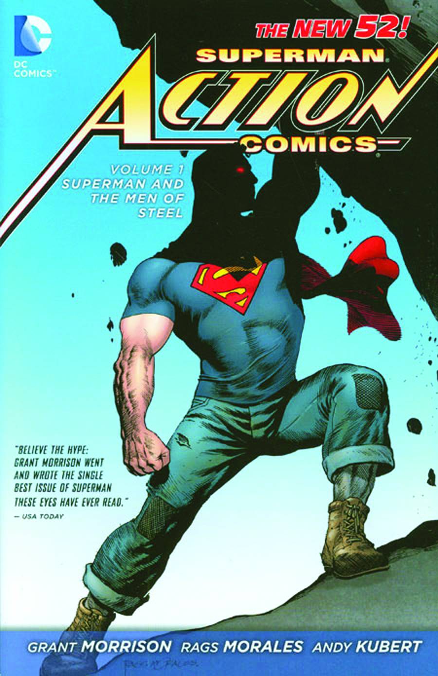 SUPERMAN ACTION COMICS HC VOL 01 SUPERMAN MEN OF STEEL 2012