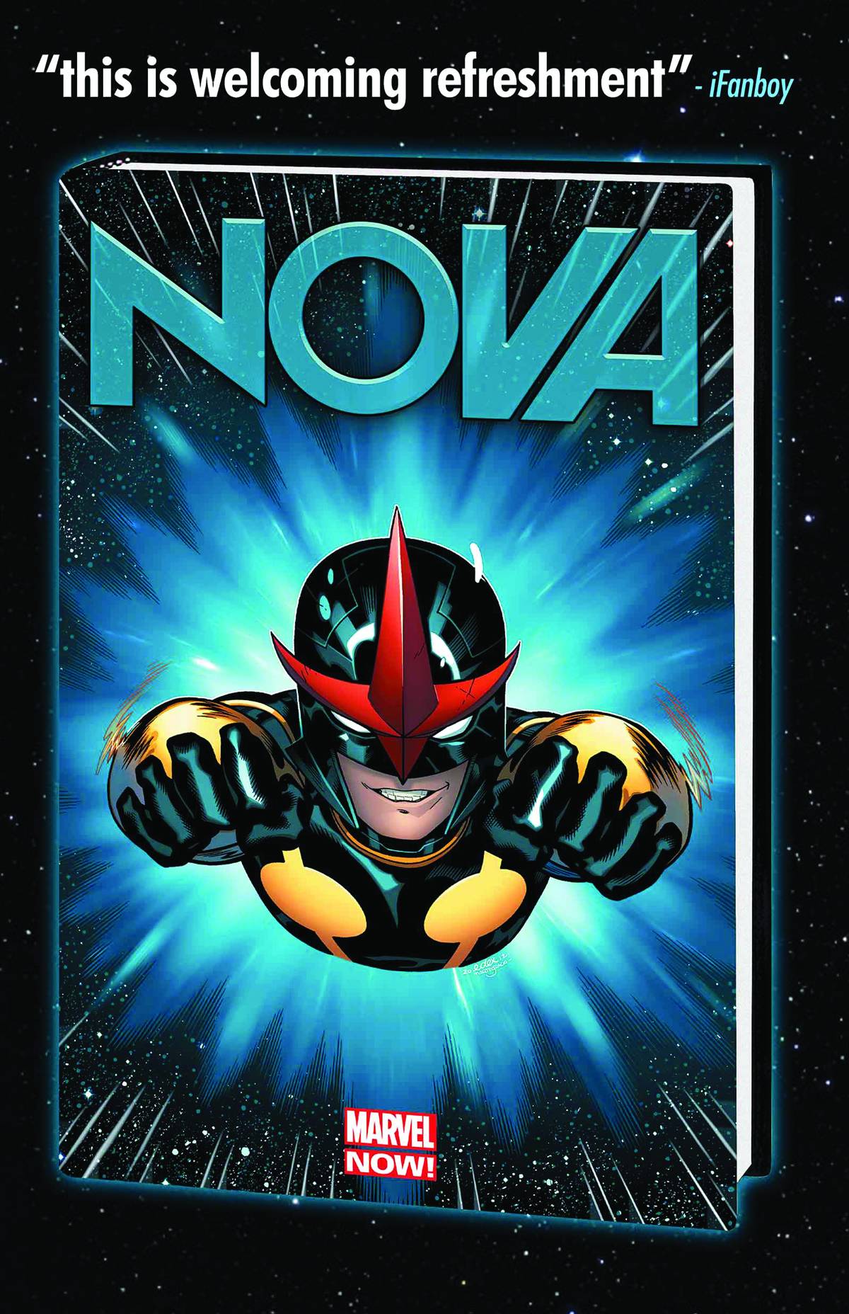 NOVA PREMIERE HC ORIGIN NOW Nova MARVEL COMICS