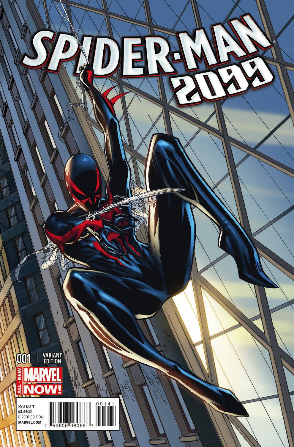 SPIDER-MAN 2099 #1 J SCOTT CAMPBELL VARIANT 2014 Spider-Man 2099 MARVEL COMICS   