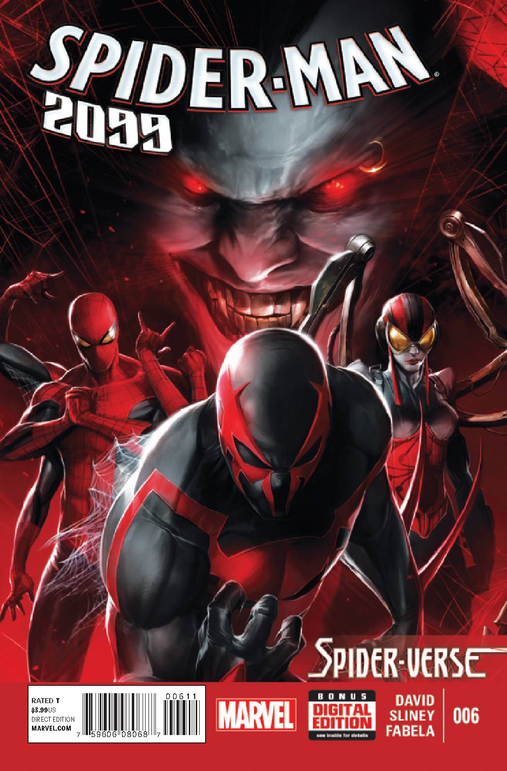 SPIDER-MAN 2099 #6 ANMN MATTINA 2014 Spider-Man 2099 MARVEL COMICS   