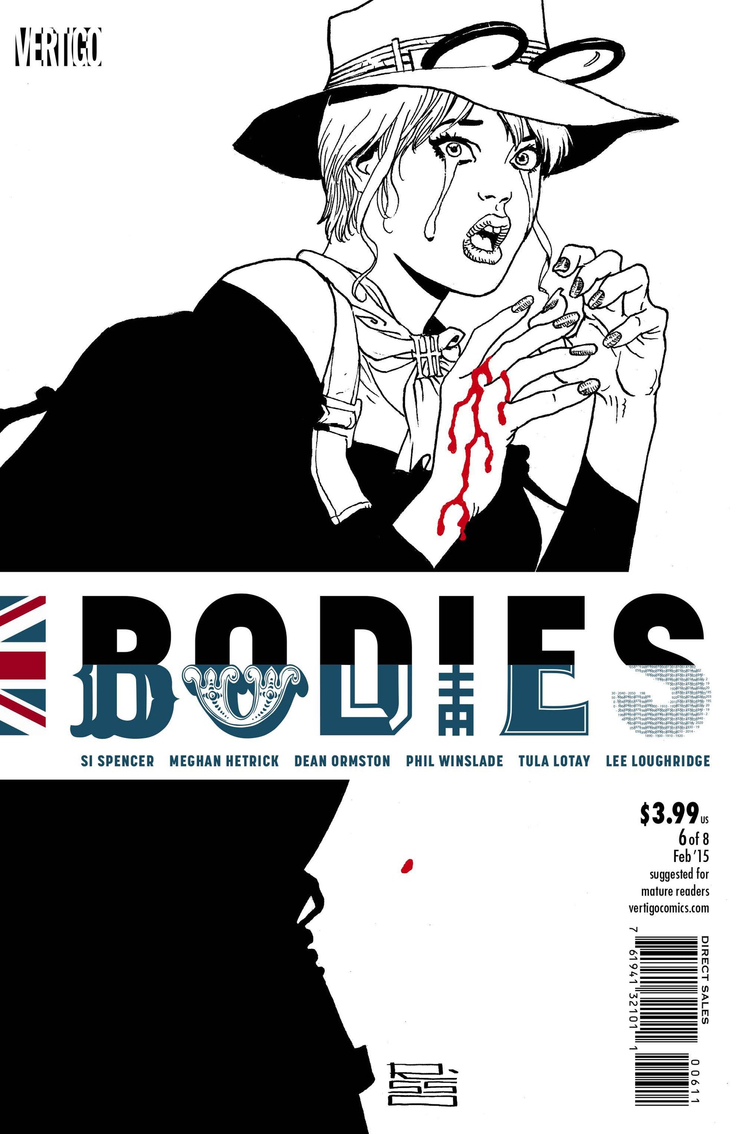 BODIES #6 (OF 8) 2014 COMIC BOOK DC COMICS   