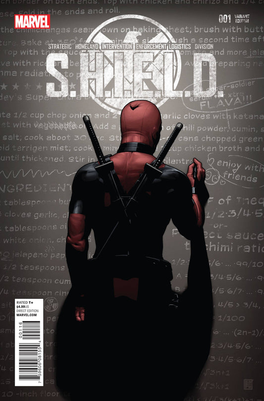 SHIELD #1 DEADPOOL PARTY VARIANT Shield MARVEL COMICS   