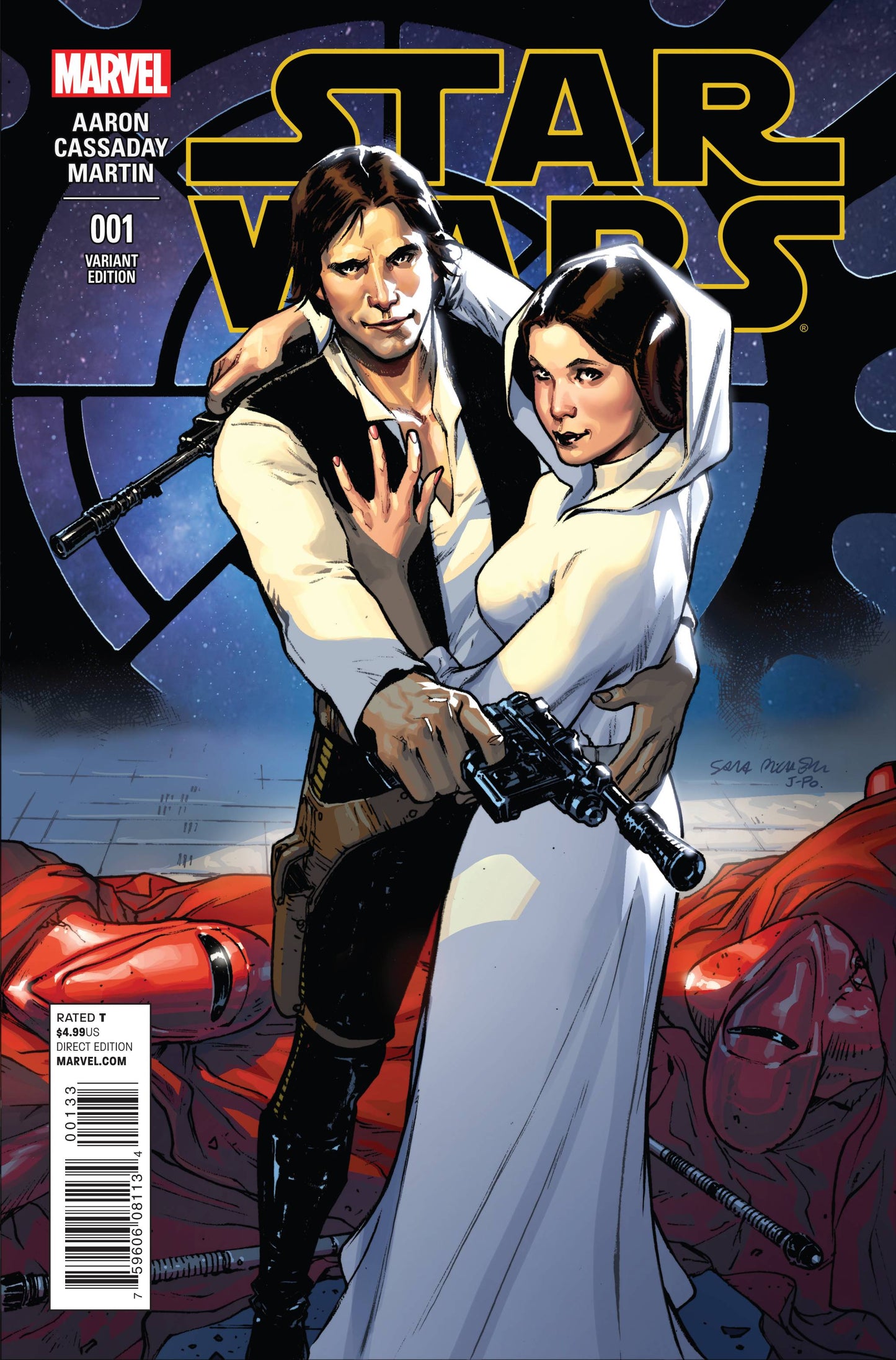 STAR WARS #1 PICHELLI 1:20 VARIANT 2015 Star Wars MARVEL COMICS   