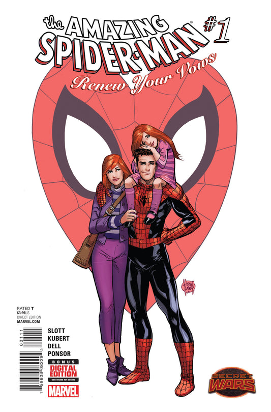 AMAZING SPIDER-MAN RENEW YOUR VOWS #1 2015 Amazing Spider-Man MARVEL COMICS