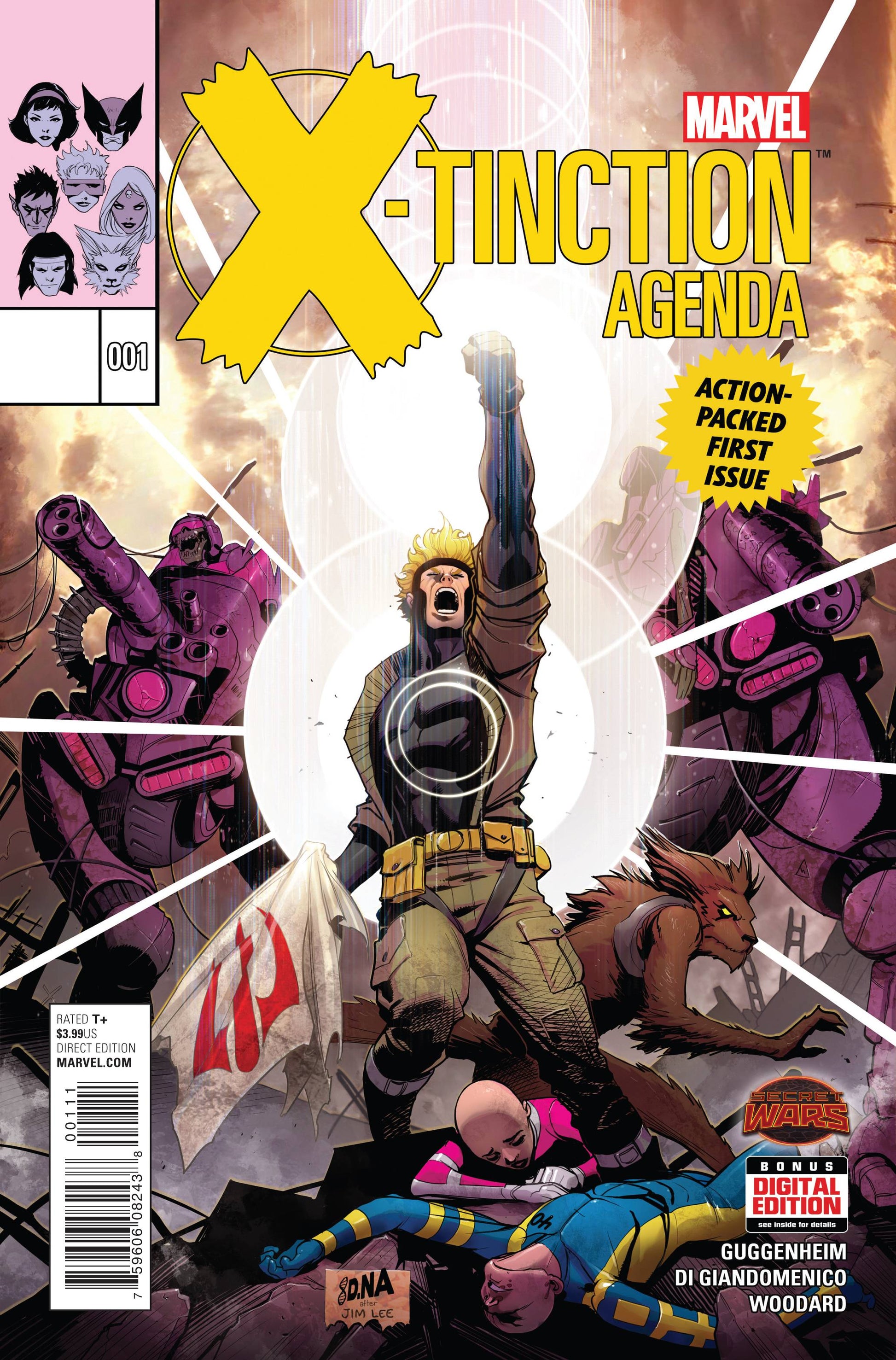 X-TINCTION AGENDA #1 2015 X-Men MARVEL COMICS   