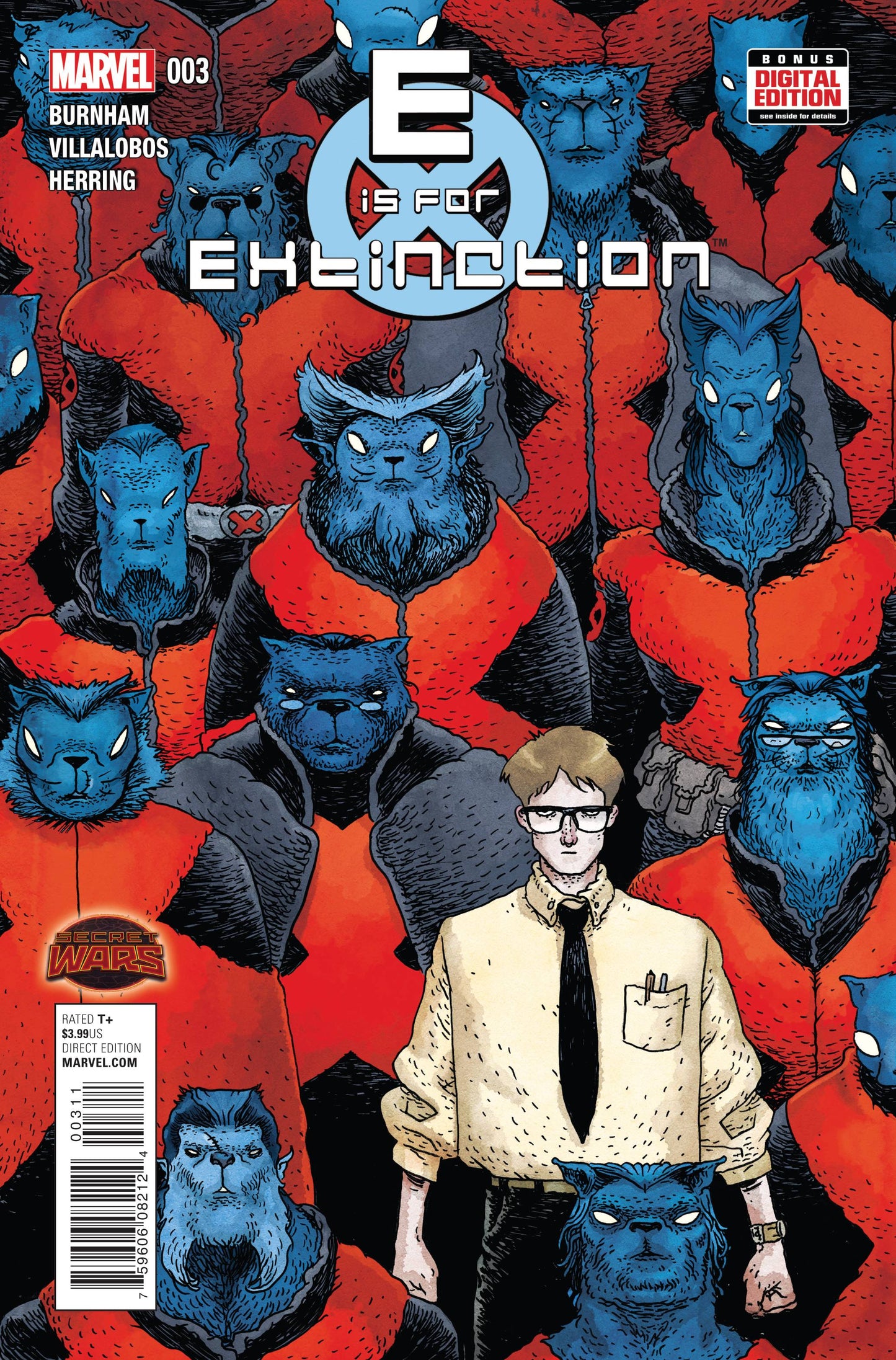 E IS FOR EXTINCTION #3 2015 X-Men MARVEL COMICS   