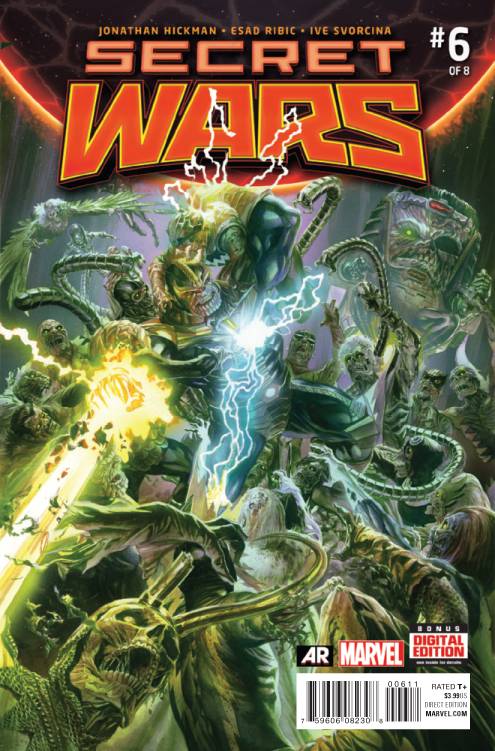 SECRET WARS #6 (OF 9) 2015 comic book MARVEL COMICS   
