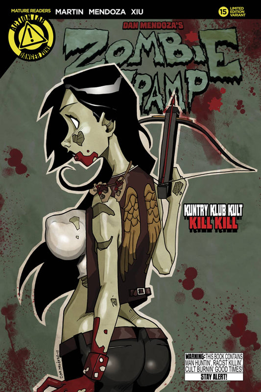 ZOMBIE TRAMP ONGOING #15 MENDOZA VARIANT (MR) 2015