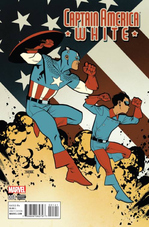 CAPTAIN AMERICA WHITE #1 (OF 5) ASRAR 1:25 VARIANT 2015 Captain America MARVEL COMICS   