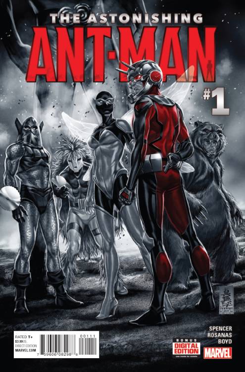 ASTONISHING ANT-MAN #1 MARK BROOKS COVER 2015 Ant-Man MARVEL COMICS   