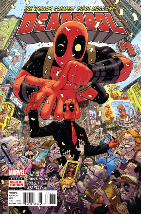 DEADPOOL #1 2015 Deadpool MARVEL COMICS   