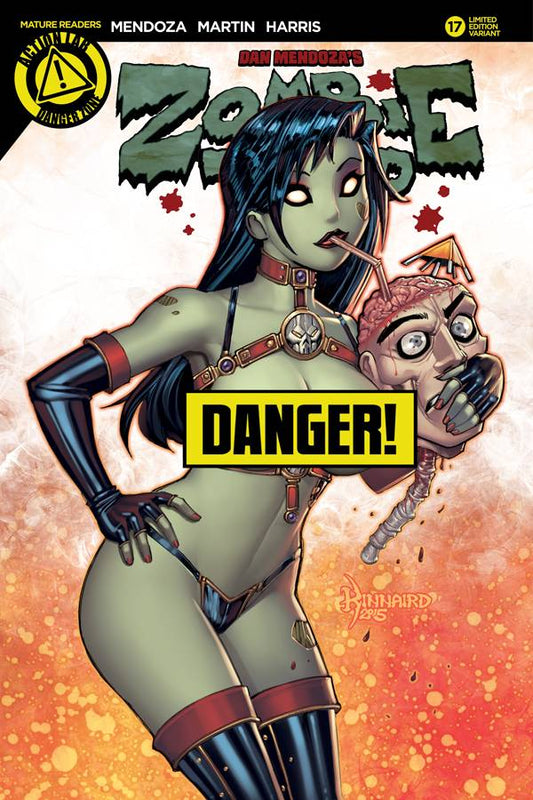 ZOMBIE TRAMP ONGOING #17 KINNAIRD RISQUE VARIANT (MR) 2015