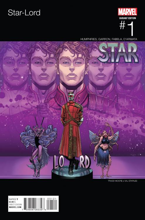 STAR-LORD #1 MOORE HIP HOP VARIANT 2015 comic book MARVEL COMICS   