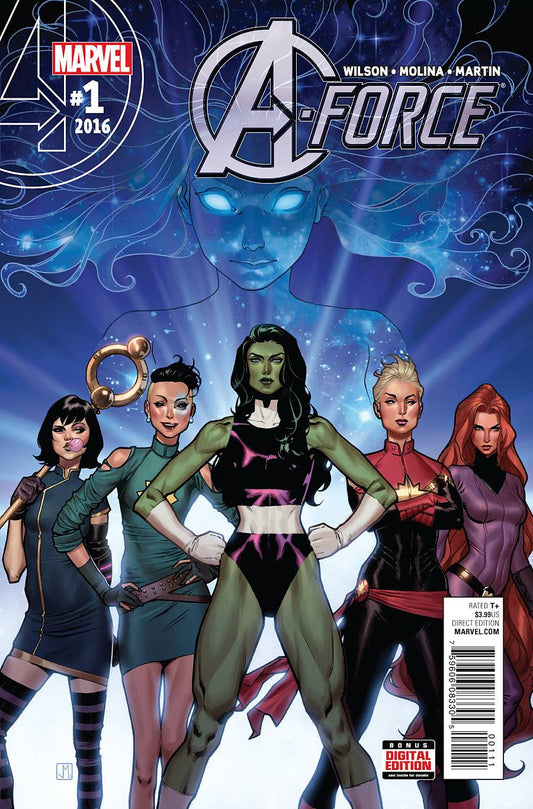 A-FORCE #1 2016 comic book MARVEL COMICS   