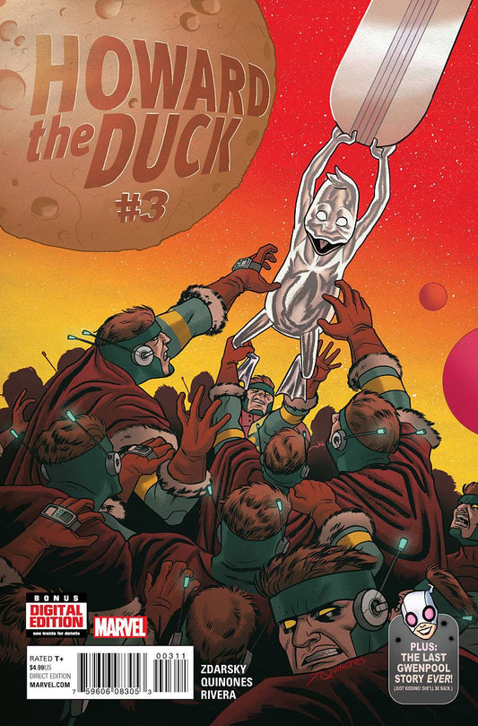 HOWARD THE DUCK #3 2016  MARVEL COMICS   