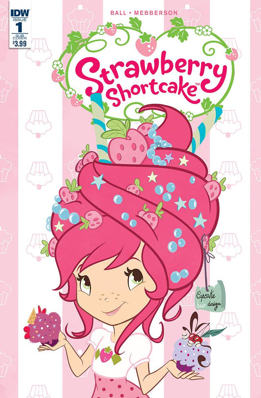 STRAWBERRY SHORTCAKE #1 SCENTED VARIANT 2016 comic book IDW PUBLISHING   