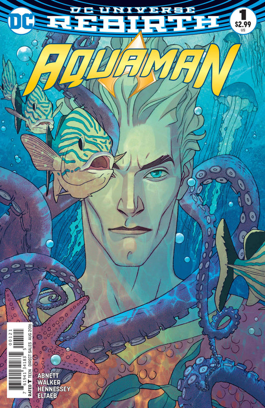 AQUAMAN #1 MIDDLETON VARIANT 2016 Aquaman DC COMICS