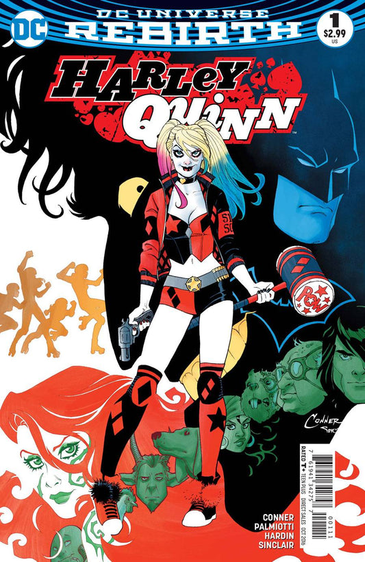HARLEY QUINN #1 2016 (REBIRTH) COMIC BOOK DC COMICS   