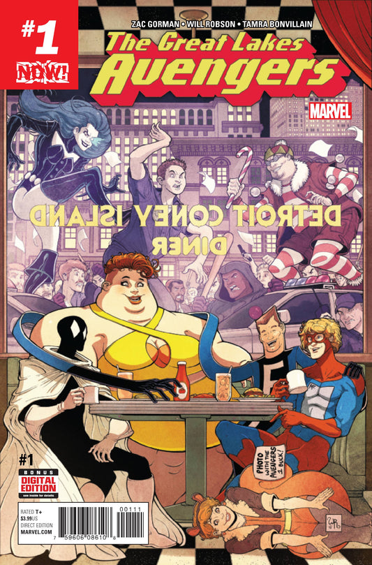 GREAT LAKES AVENGERS #1 NOW 2016 Avengers MARVEL COMICS   