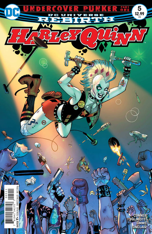 HARLEY QUINN #5 2016 (REBIRTH) COMIC BOOK DC COMICS   