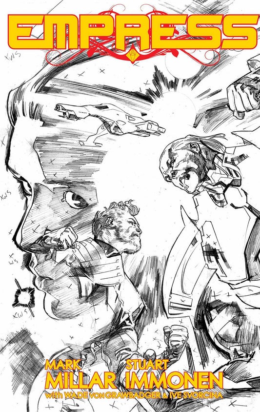 EMPRESS #7 (OF 7) IMMONEN SKETCH 1:200 VARIANT 2016 comic book MARVEL COMICS   