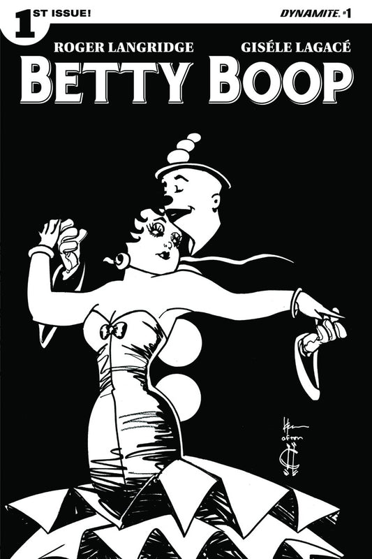 BETTY BOOP #1 (OF 4) HOMAGE 1:15 B&W VARIANT 2016
