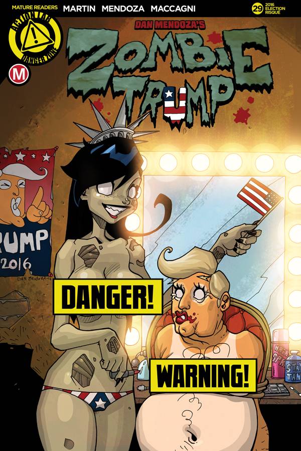 ZOMBIE TRAMP ONGOING #29 CVR F ELECTION RISQUE (MR) 2016