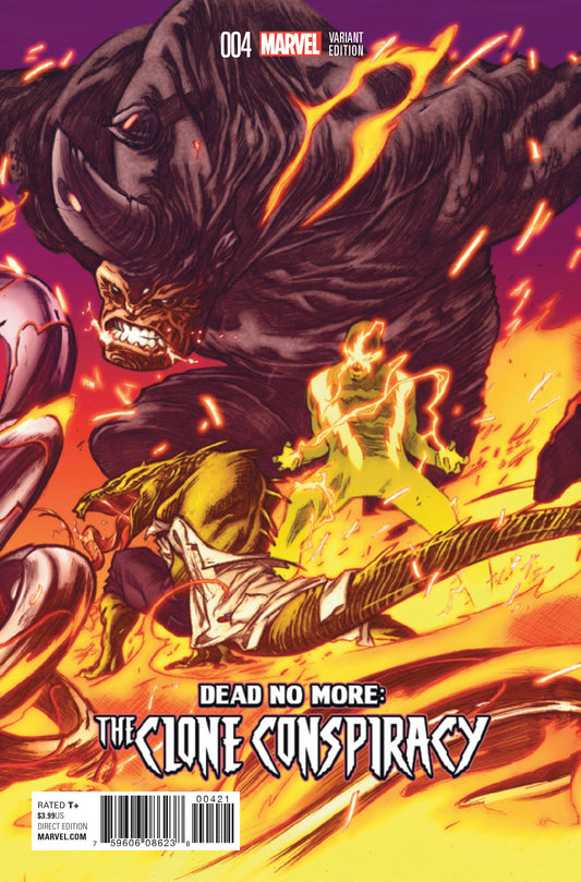 CLONE CONSPIRACY #4 (OF 5) LOZANO CONNECTING VARIANT 2016 comic books MARVEL COMICS   