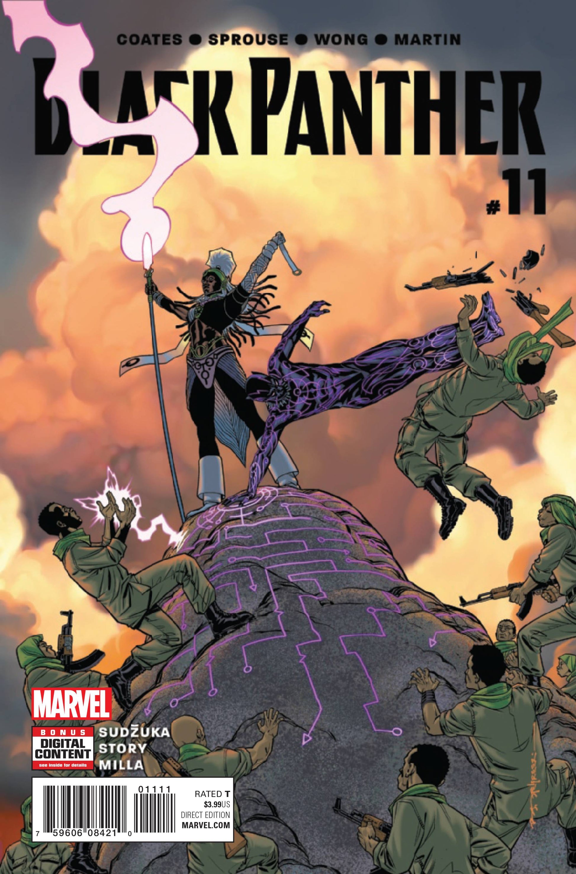BLACK PANTHER #11 2017 comic books MARVEL COMICS   