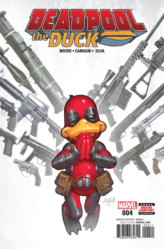 DEADPOOL THE DUCK #4 NAKAYAMA 2017 Deadpool the Duck MARVEL COMICS   