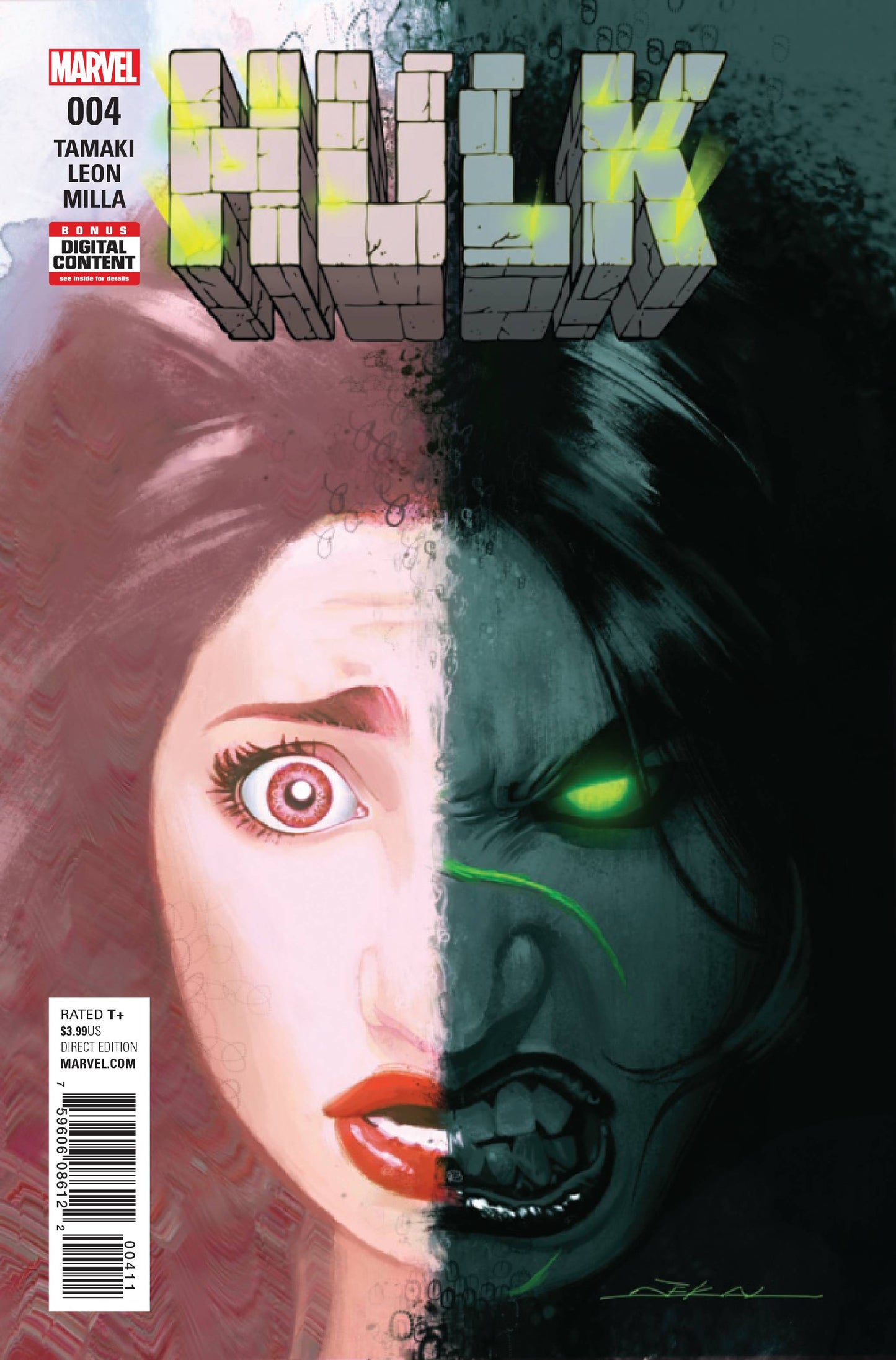 HULK #4 (SHE-HULK) 2017 Hulk MARVEL COMICS   