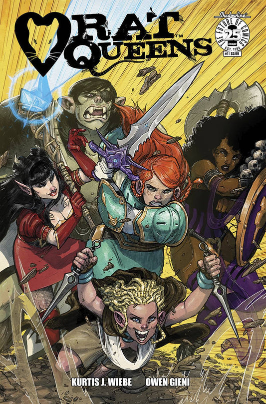 RAT QUEENS #1 CVR A GIENI (MR) 2017 comic book IMAGE COMICS   