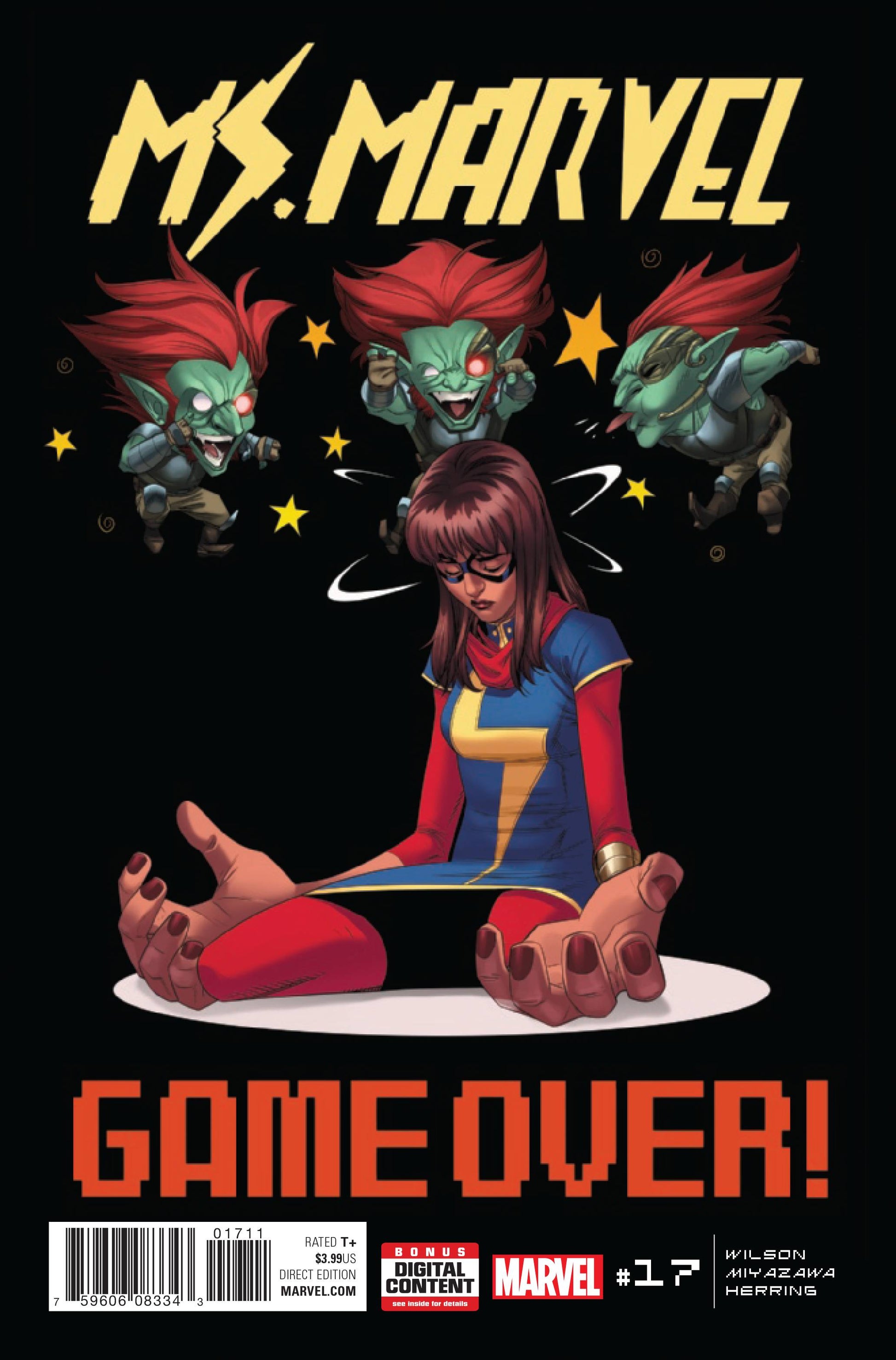 MS MARVEL #17 2017  MARVEL COMICS   
