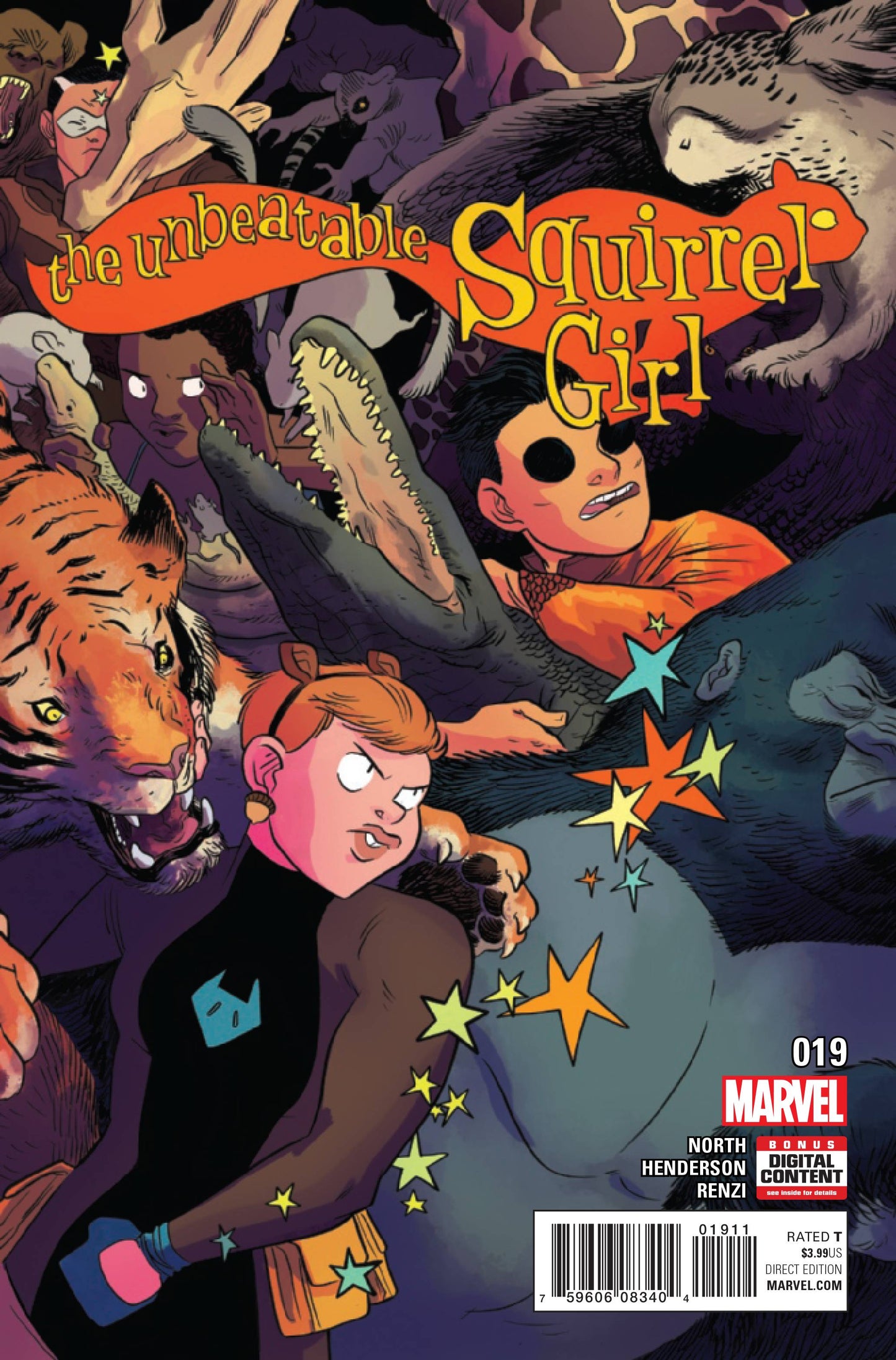 UNBEATABLE SQUIRREL GIRL #19 2017 comic book MARVEL COMICS   