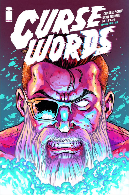 CURSE WORDS #1 2ND PRINT VARIANT 2017 comic book IMAGE COMICS   