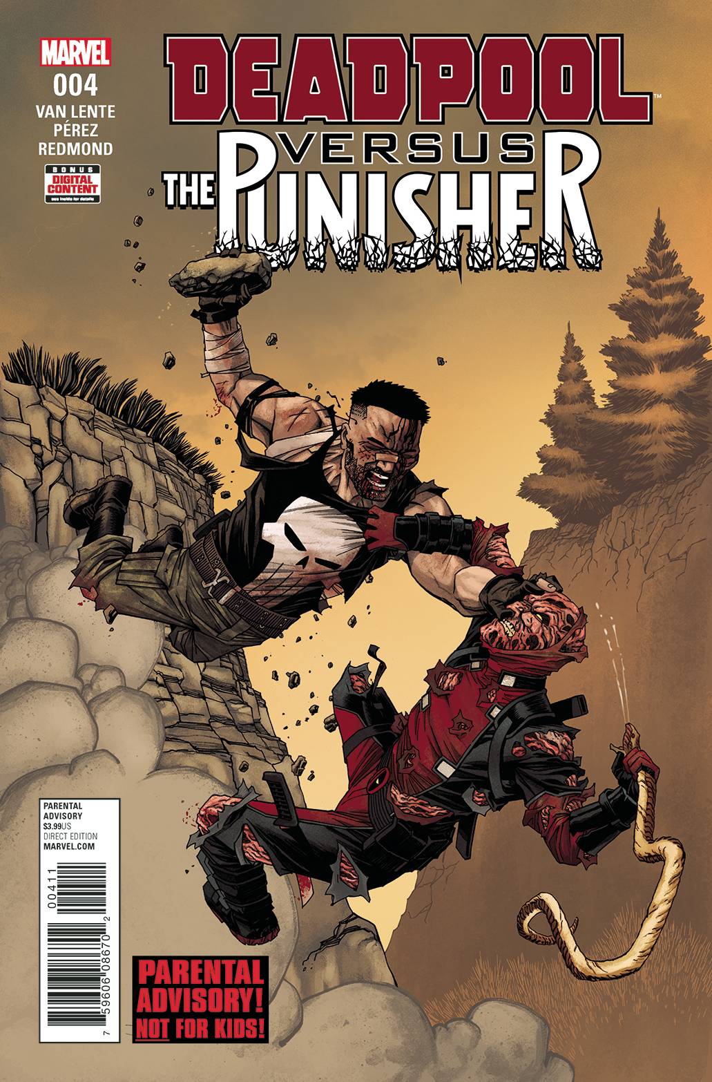 DEADPOOL VS PUNISHER #4 (OF 5) 2017 Deadpool MARVEL COMICS   